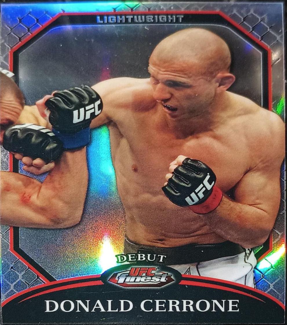 Donald Cerrone 2011 Topps Finest UFC Base #76 Refractor
