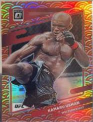 Kamaru Usman 2022 Panini Donruss Optic UFC Base #42 Photon