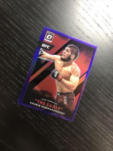 Khabib Nurmagomedov 2022 Panini Donruss Optic UFC Also Known As #2 Purple