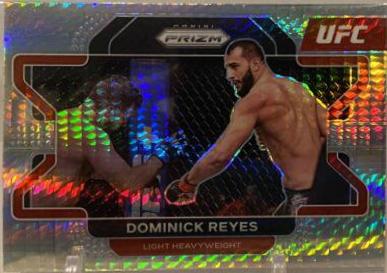 Dominick Reyes 2022 Panini Prizm UFC Base #11 Hyper