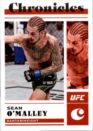 Sean O'Malley 2023 Panini Chronicles UFC Base Chronicles #6 Platinum