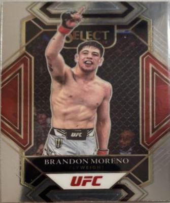 Brandon Moreno 2022 Panini Select UFC Mezzanine #386 Silver