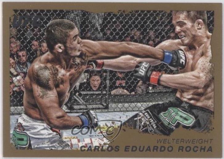 Carlos Eduardo Rocha 2011 Topps UFC Moment of Truth Base #34 Gold