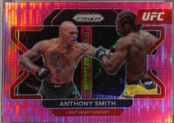 Anthony Smith 2022 Panini Prizm UFC Base #85 Pink Pulsar