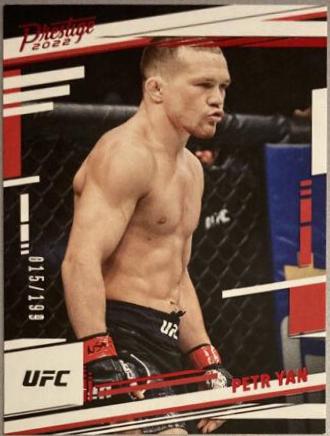 Petr Yan 2022 Panini Chronicles UFC Base Prestige #174 Red