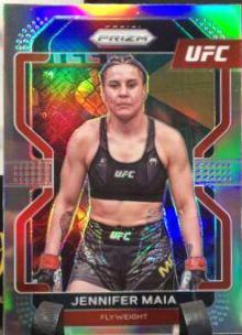 Jennifer Maia 2022 Panini Prizm UFC Base #165 Silver