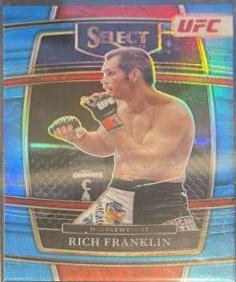Rich Franklin 2022 Panini Select UFC Concourse #72 Light Blue