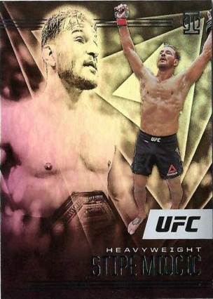 Stipe Miocic 2021 Panini Chronicles UFC Base Illusions #168 Asia