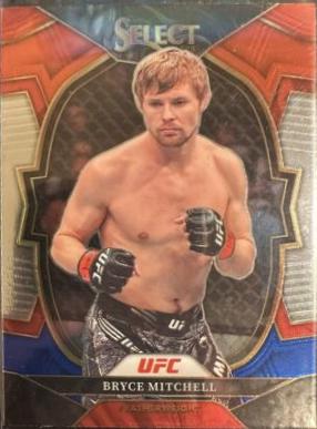Bryce Mitchell 2023 Panini Select UFC Concourse #70 Red Blue Base