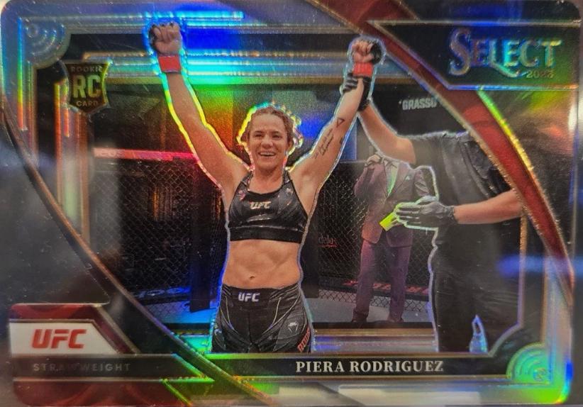 Piera Rodriguez 2023 Panini Select UFC Mezzanine #330 Silver Die Cut
