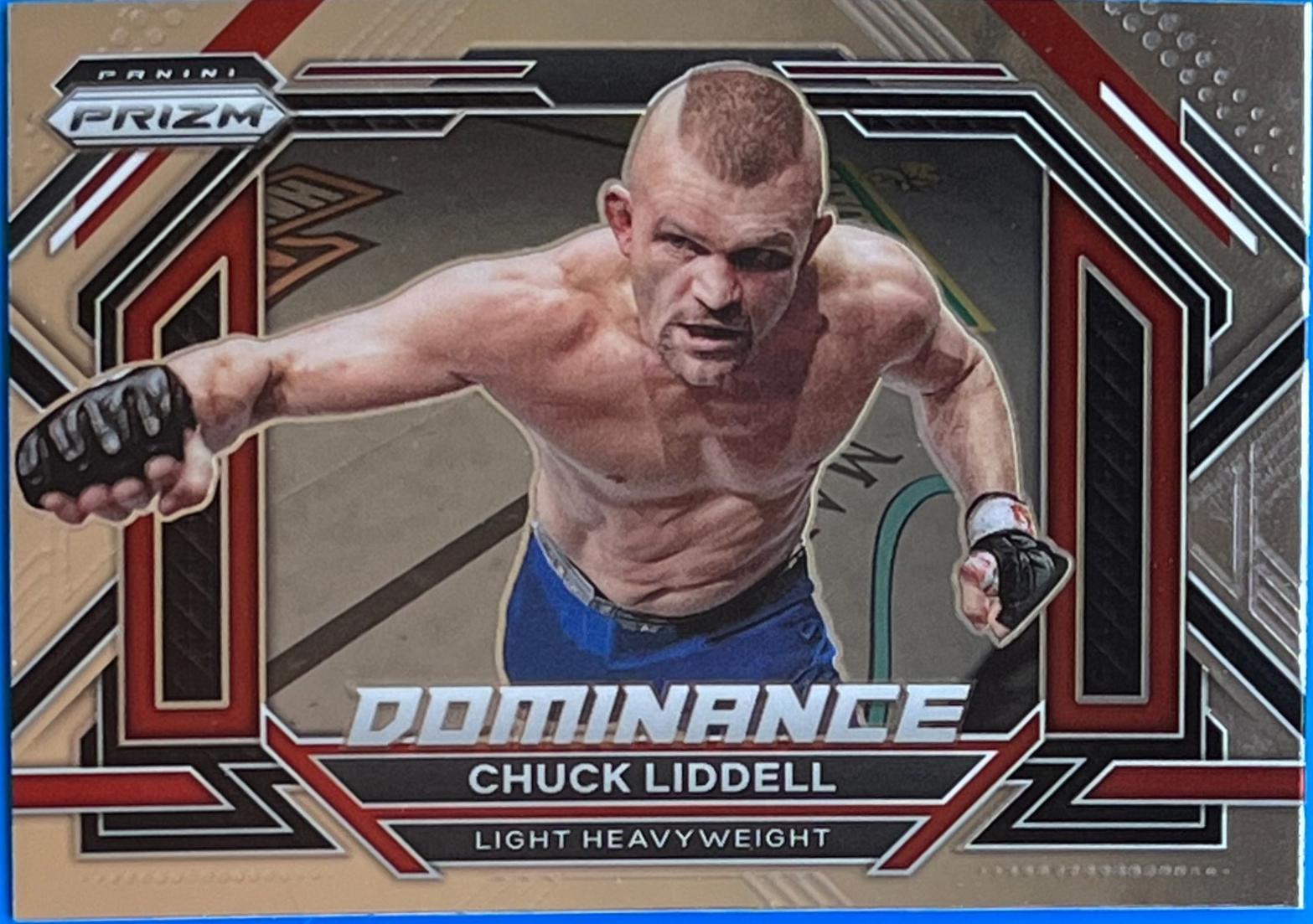 Chuck Liddell 2023 Panini Prizm UFC Dominance #14 Silver