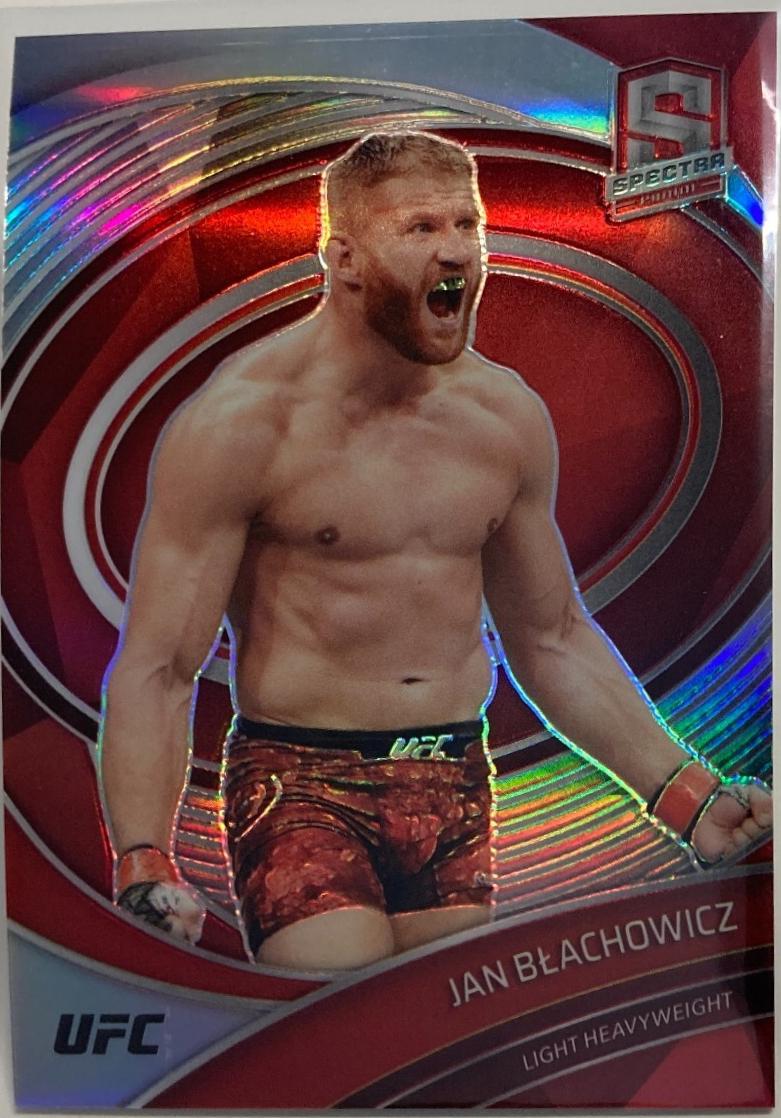 Jan Błachowicz 2021 Panini Chronicles UFC Base Spectra #286 Purple