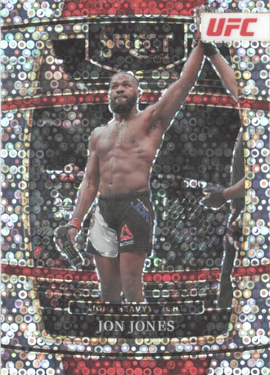 Jon Jones 2022 Panini Select UFC Concourse #55 Disco