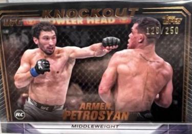 Armen Petrosyan 2024 Topps Knockout UFC Base #74 Bronze