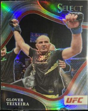 Glover Teixeira 2022 Panini Select UFC Octagonside #211 Silver