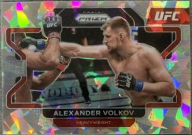 Alexander Volkov 2022 Panini Prizm UFC Base #45 Ice