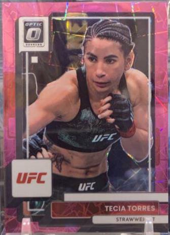 Tecia Pennington 2023 Panini Donruss Optic UFC Base #68 Pink Velocity