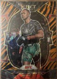 Israel Adesanya 2023 Panini Select UFC Concourse #6 Tiger
