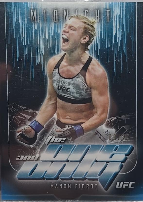 Manon Fiorot 2024 Topps Midnight UFC The One and Only #TO-17 Moonrise