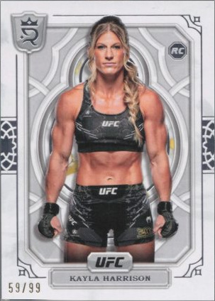 Kayla Harrison 2024 Topps Royalty UFC Base #90 Green