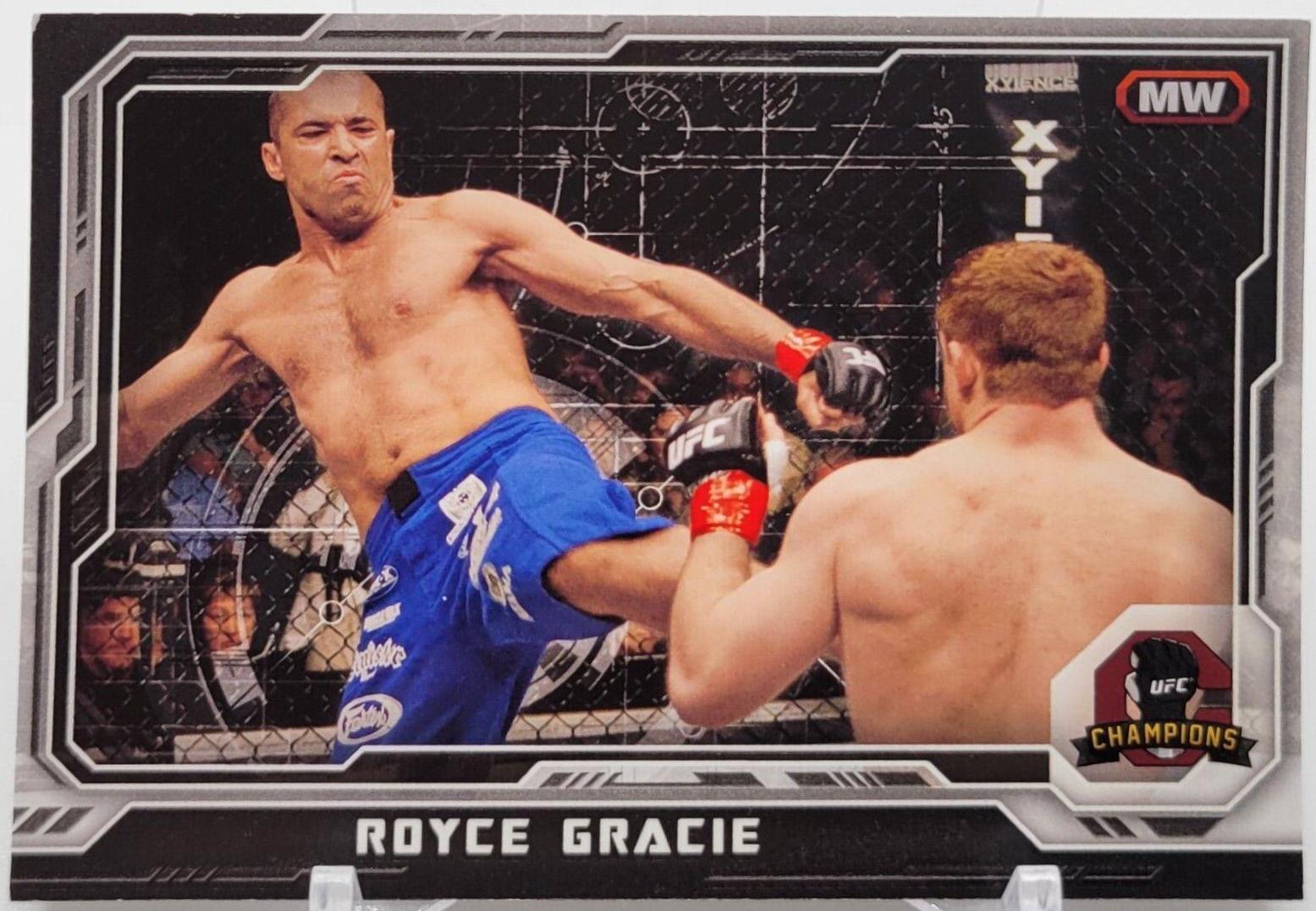 Royce Gracie 2014 Topps UFC Champions Base #1 Black