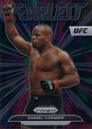 Daniel Cormier 2023 Panini Prizm UFC Fearless #22 Green Pulsar