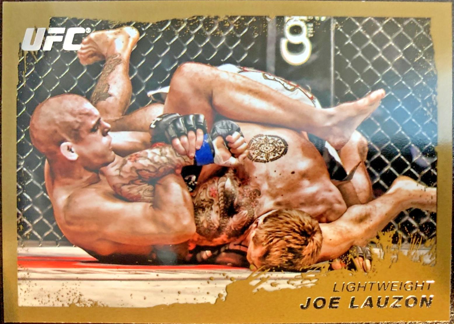 Joe Lauzon 2011 Topps UFC Moment of Truth Base #164 Gold