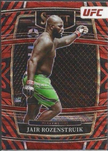 Jairzinho Rozenstruik 2022 Panini Select UFC Concourse #88 Tiger