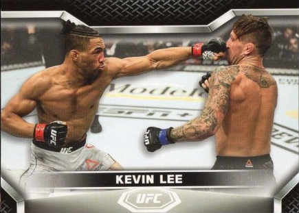 Kevin Lee 2020 Topps UFC Knockout Base #41 Gold
