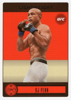 BJ Penn 2023 Panini Chronicles UFC Base Legacy #144 Platinum