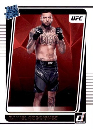 Daniel Rodriguez 2022 Panini Donruss UFC Base #203 Holo Black Laser