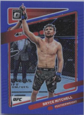 Bryce Mitchell 2022 Panini Donruss Optic UFC Base #39 Blue