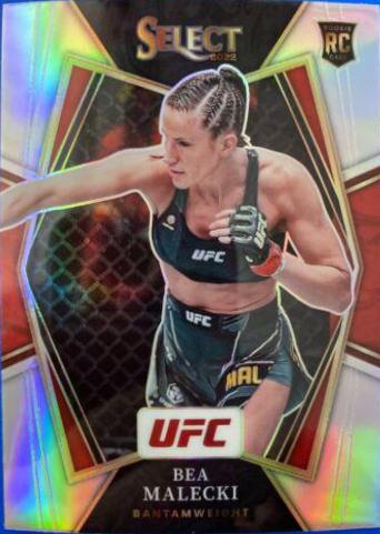 Bea Malecki 2022 Panini Select UFC Premier Level #177 Silver