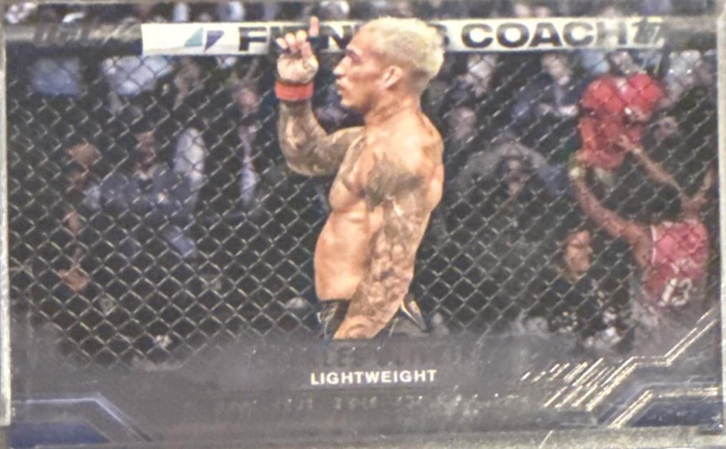 Charles Oliveira 2024 Topps Knockout UFC Inside the Octagon #ITO-15 Black