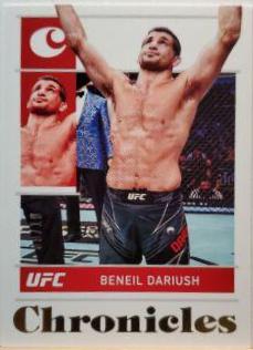 Beneil Dariush 2022 Panini Chronicles UFC Base Chronicles #59 Platinum