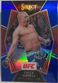 Chuck Liddell 2022 Panini Select UFC Premier Level #128 Blue Prizm