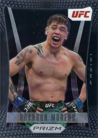 Brandon Moreno 2022 Panini Prizm UFC Prizm Flashback #4 Gold