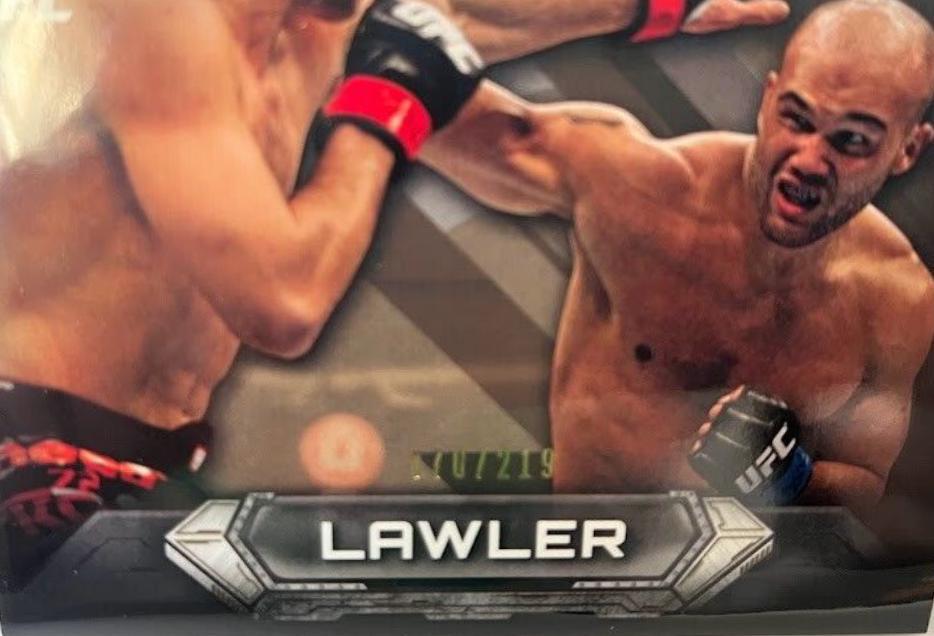 Robbie Lawler 2014 Topps UFC Knockout Base #78 Gold