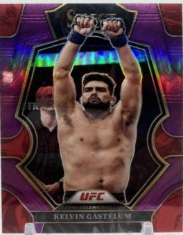 Kelvin Gastelum 2023 Panini Select UFC Premier Level #106 Purple
