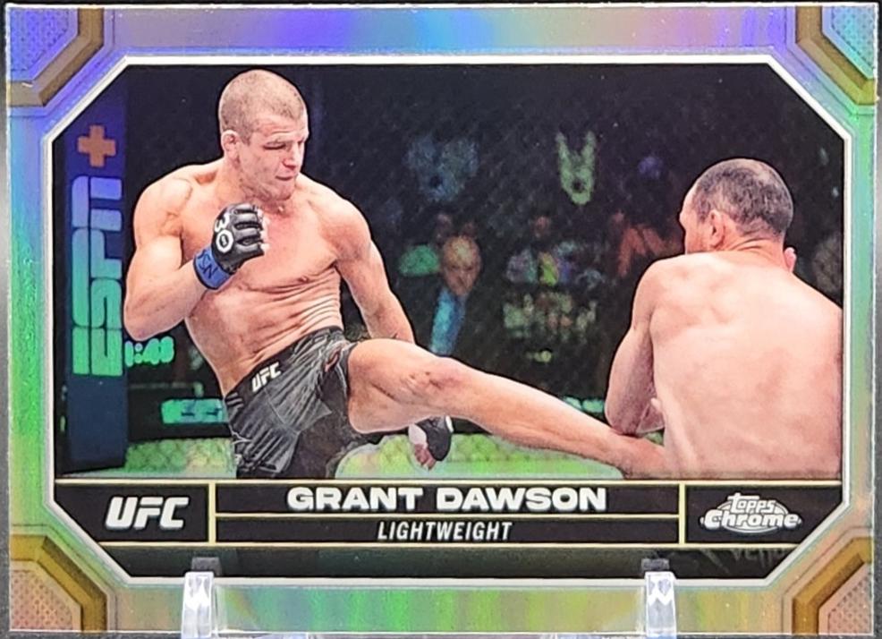 Grant Dawson 2024 Topps Chrome UFC Base #71 Refractor