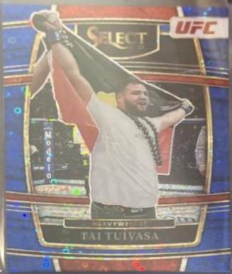 Tai Tuivasa 2022 Panini Select UFC Concourse #20 Blue Disco