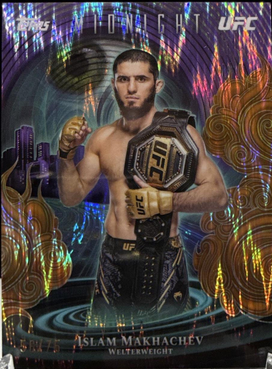 Islam Makhachev 2026 Topps Midnight UFC Insomnia #IN-4 Dusk