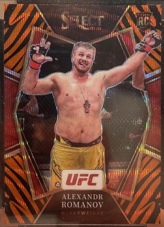 Alexandr Romanov 2022 Panini Select UFC Premier Level #169 Tiger
