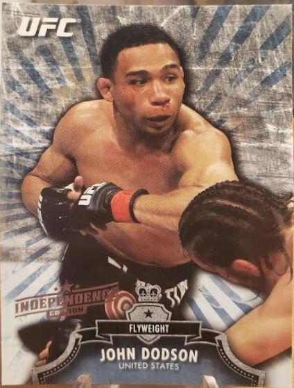 John Dodson 2012 Topps UFC Bloodlines Base #148 Independence Edition