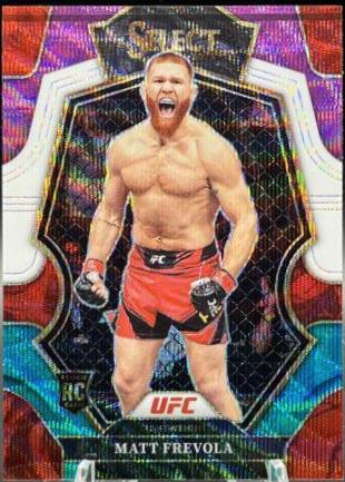 Matt Frevola 2023 Panini Select UFC Premier Level #107 Tri Color