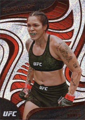 Amanda Nunes 2023 Panini Chronicles UFC Revolution #3 Galactic