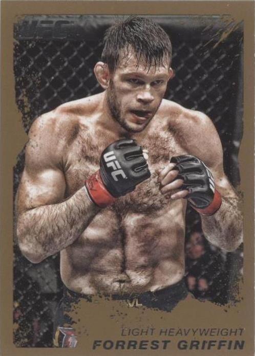 Forrest Griffin 2011 Topps UFC Moment of Truth Base #80 Gold