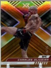 Charles Oliveira 2023 Panini Chronicles UFC Base XR #299 Platinum