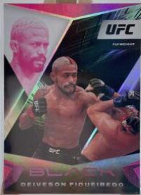 Deiveson Figueiredo 2021 Panini Chronicles UFC Base Black #107 Pink