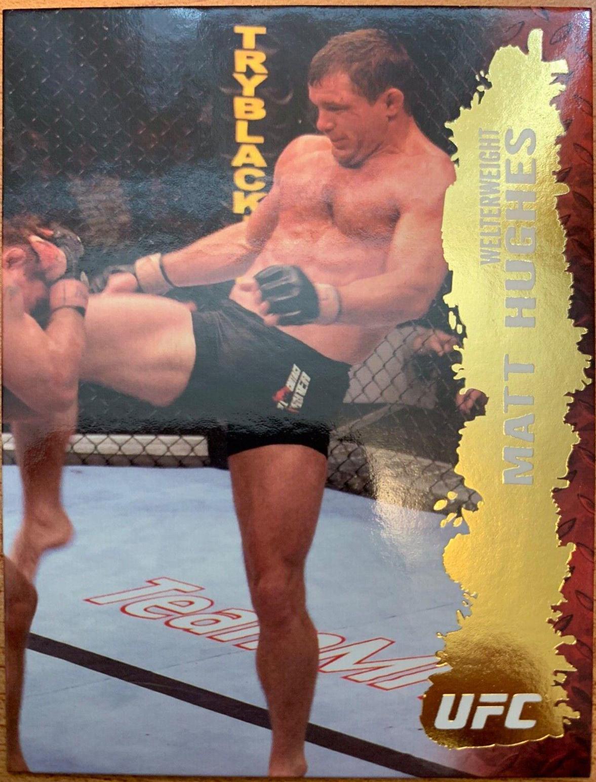 Matt Hughes 2009 Topps UFC Round 2 Base #27 Gold